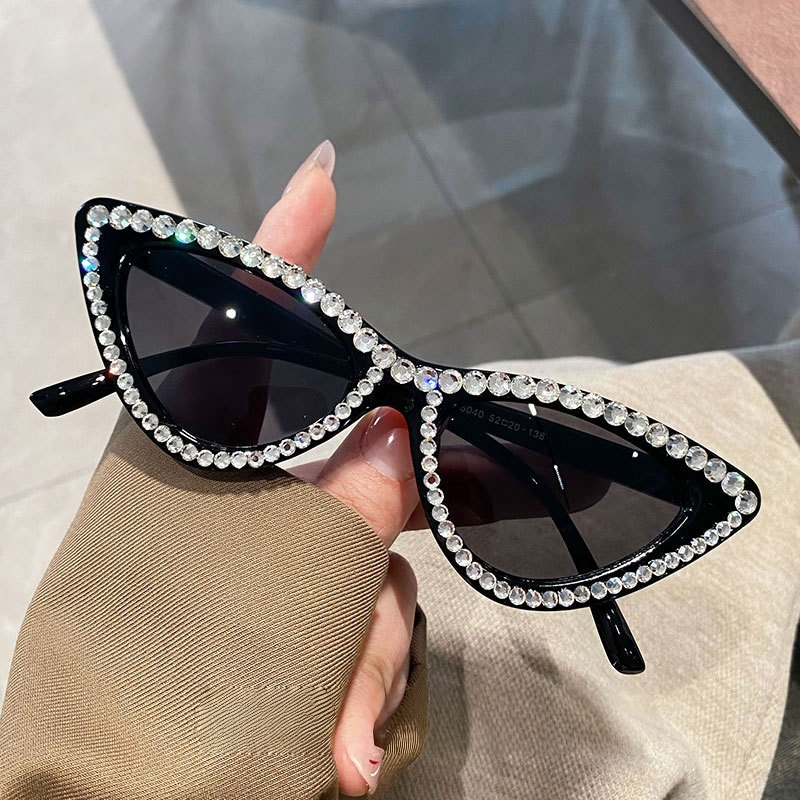 Vintage Fashion Luxury - 빈티지 럭셔리 고양이 눈 선글라스 여성