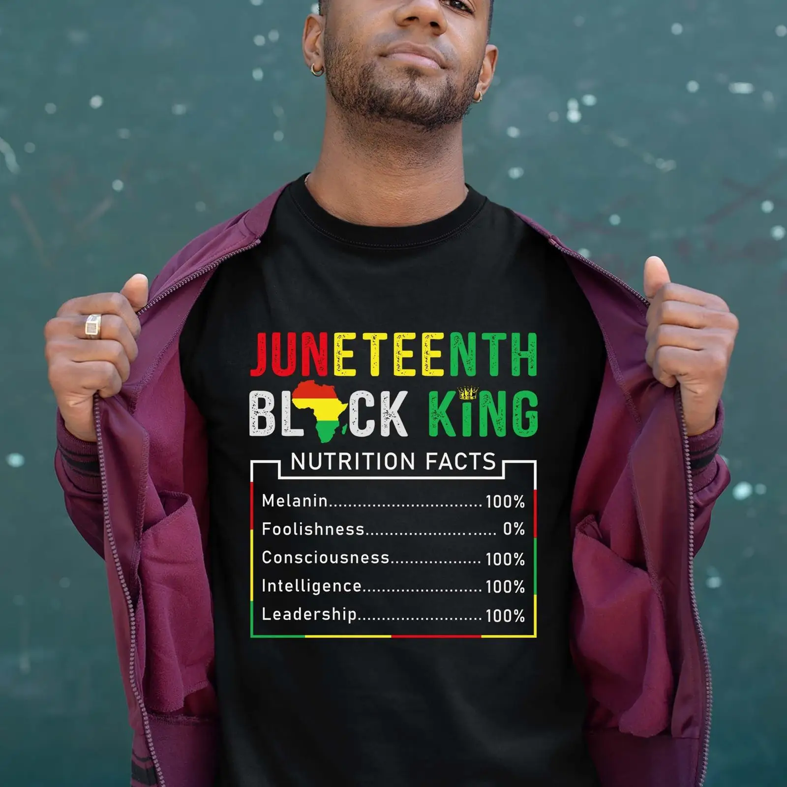 Vintage Fashion History - Juneteenth Black King T 셔츠 역사