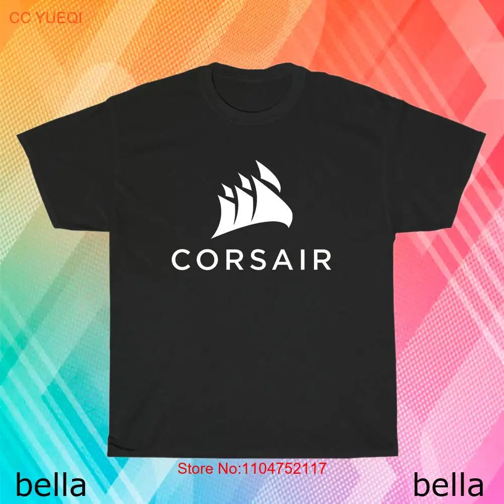 Vintage Fashion Logo - 새로운 Corsair 게임 로고 T 셔츠