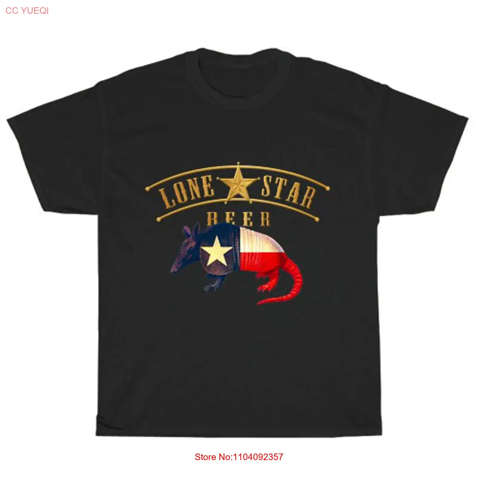 Vintage Fashion Logo - Lone Star Beer 로고 아메리칸 남성용