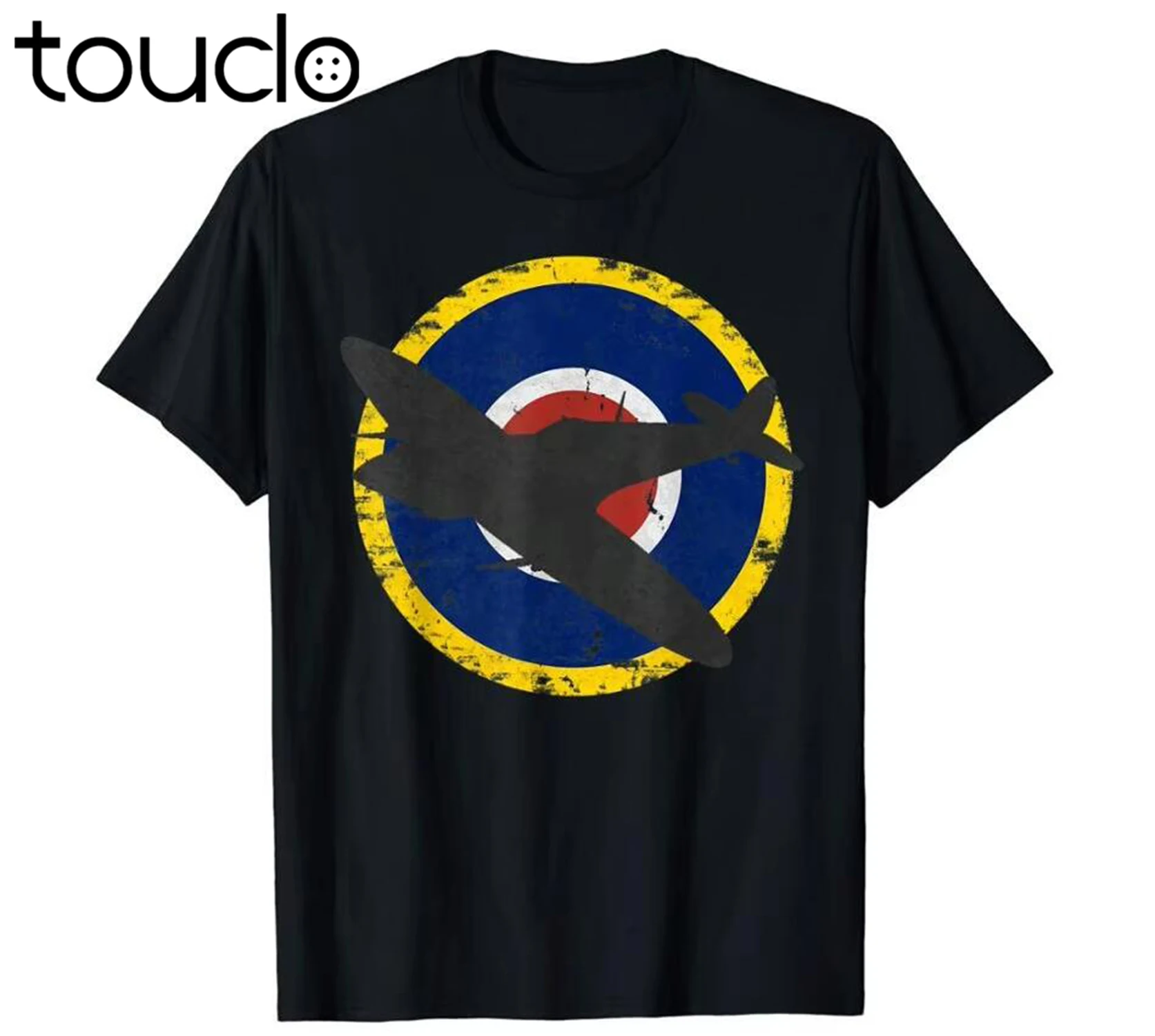 Vintage Fashion Logo - 스핏파이어 영국 제2차 세계대전 전투기 빈티지