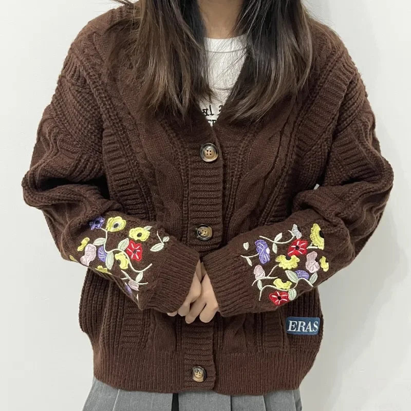 Vintage Fashion Eras - 2025 플러스 사이즈 Eras 카디건 여성용