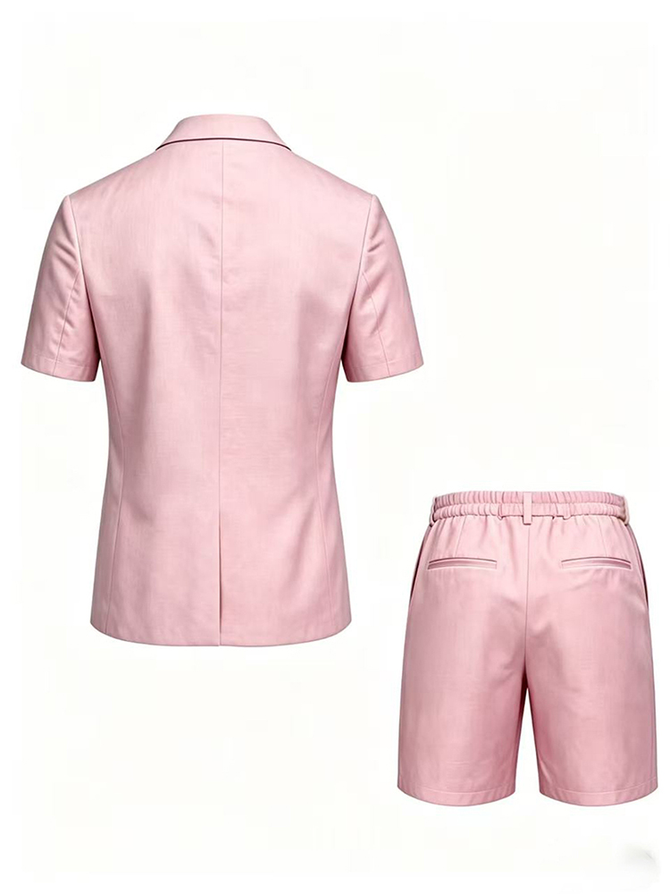캐주얼 남성 솔리드 컬러 슬림 블레이저 투피스 수트,  - Vintage Fashion Outfits Men 리뷰 및 가격