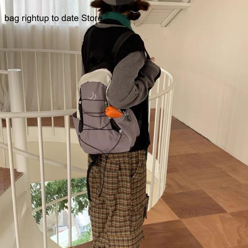 캐주얼 대비 컬러 배낭 빈티지 streetwear 여성 - Vintage Fashion Coloring Book 리뷰 및 가격