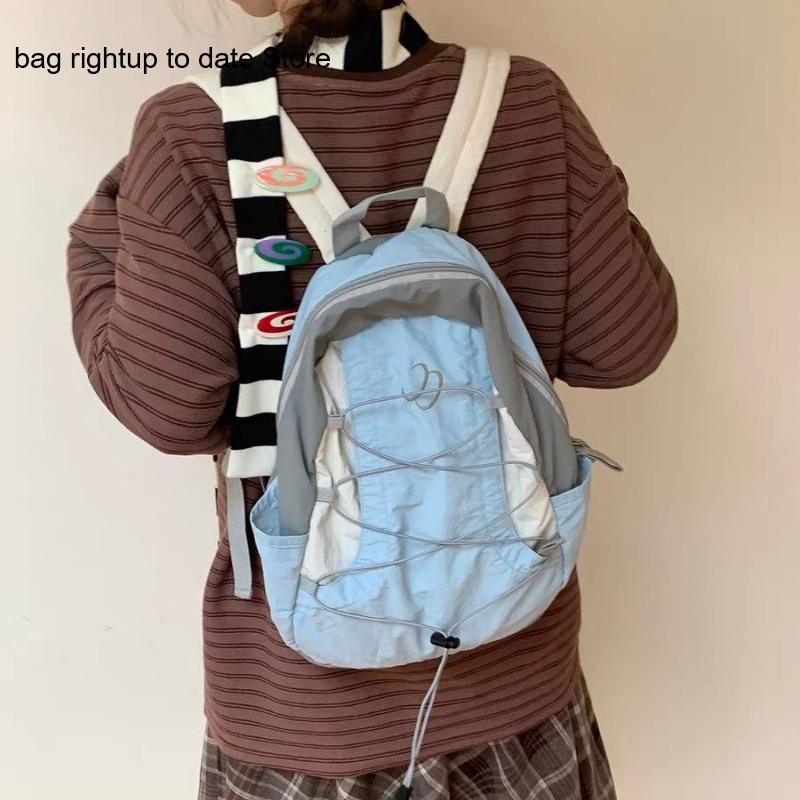 캐주얼 대비 컬러 배낭 빈티지 streetwear 여성 - Vintage Fashion Coloring Book 리뷰 및 가격