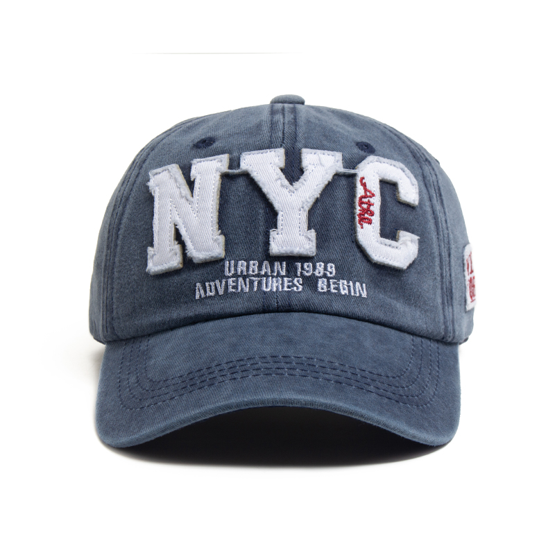 새로운 빈티지 큰 편지 NYC 야구 모자 남자 면화 봄 - Vintage Fashion Nyc 리뷰 및 가격
