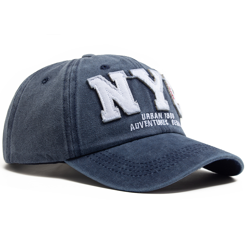 새로운 빈티지 큰 편지 NYC 야구 모자 남자 면화 봄 - Vintage Fashion Nyc 리뷰 및 가격