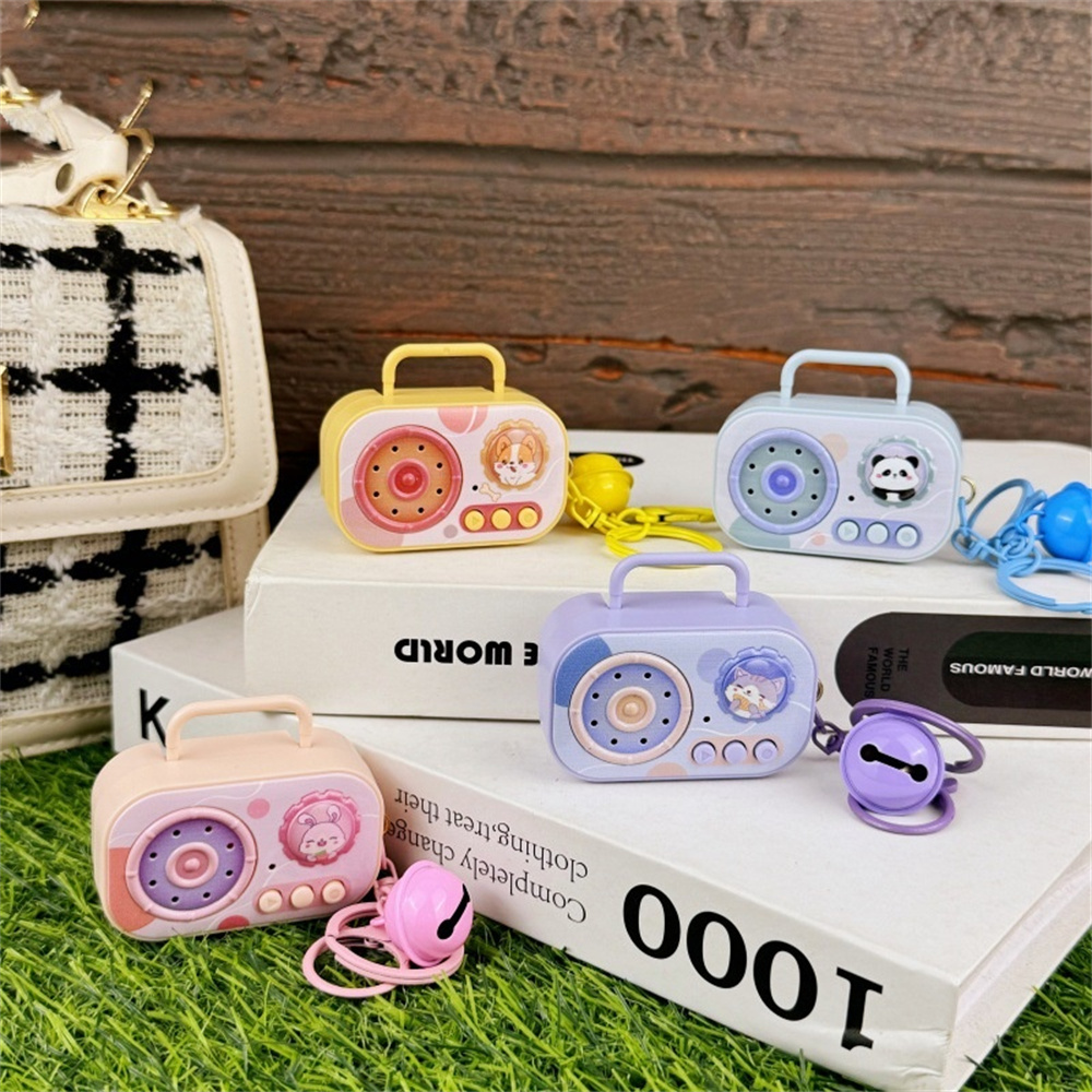 미니 빈티지 레코더 키 체인 귀여운 만화 동물 음악 플 - Vintage Fashion Toys 리뷰 및 가격