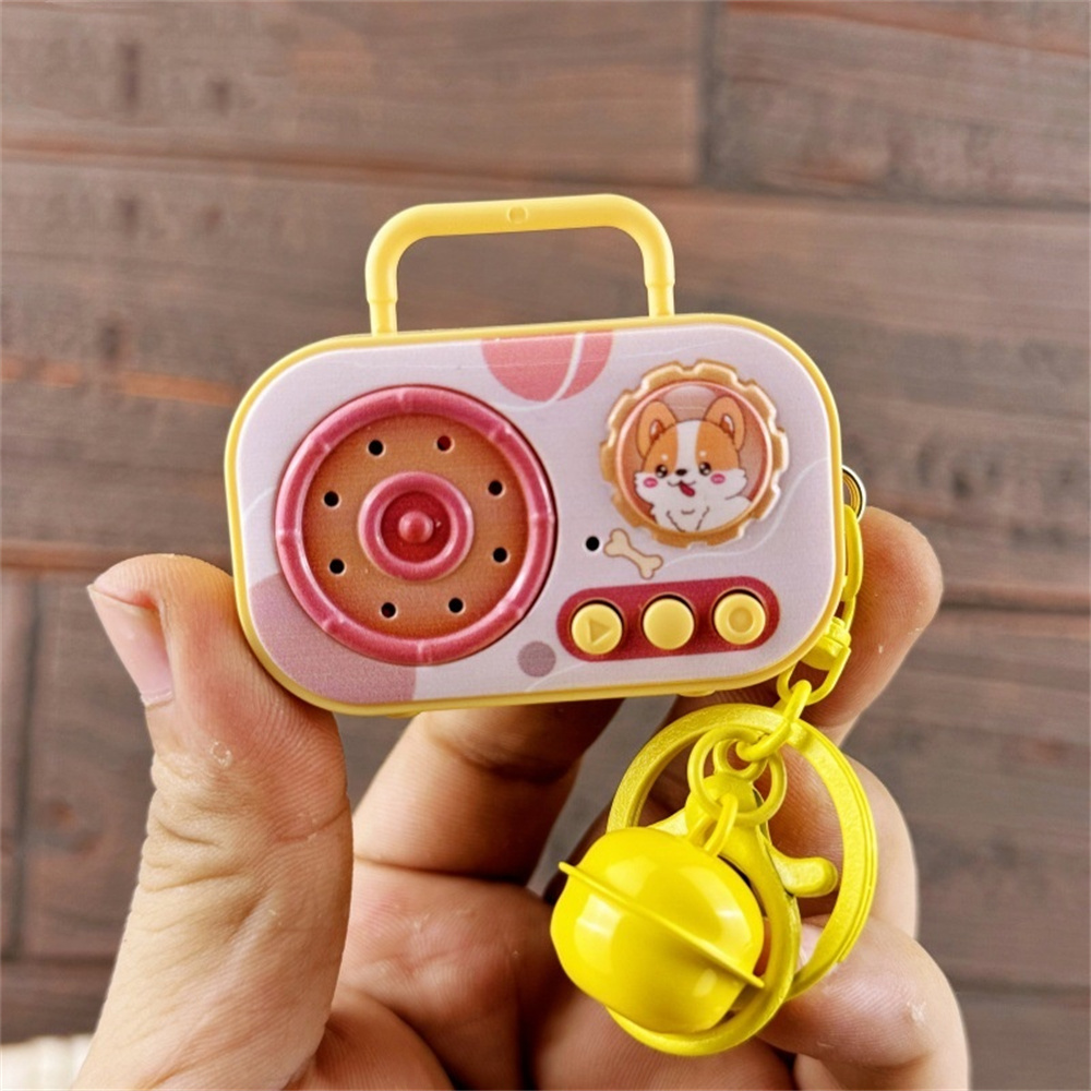 미니 빈티지 레코더 키 체인 귀여운 만화 동물 음악 플 - Vintage Fashion Toys 리뷰 및 가격