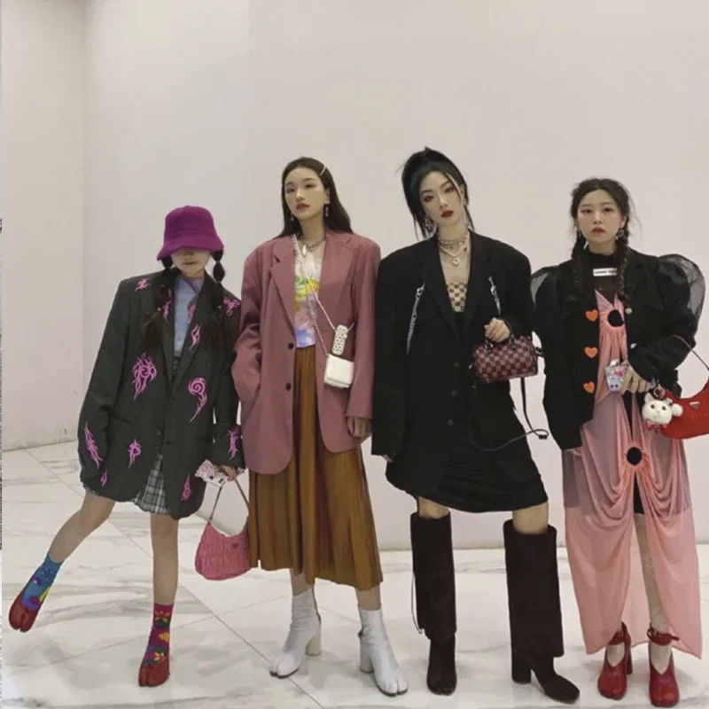 2026 빈티지 봄 패션 스플릿 토 여성 펌프스 청키  - Vintage Fashion Brands 리뷰 및 가격